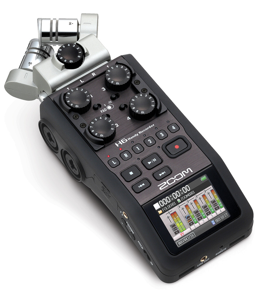 Hire Zoom H6 Audio Recorder Melbourne